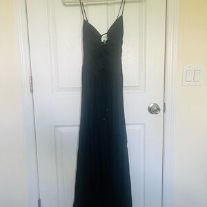 Elegant Black Maxi Dress